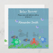 シークリターズベビーシャワー招待状 招待状 (正面/裏面)