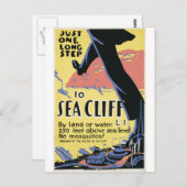 シークリフニューヨーク広告ポスター ポストカード (正面/裏面)