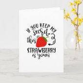 シークレおもしろいットサンタデザインアイディア カード (黄色い花)