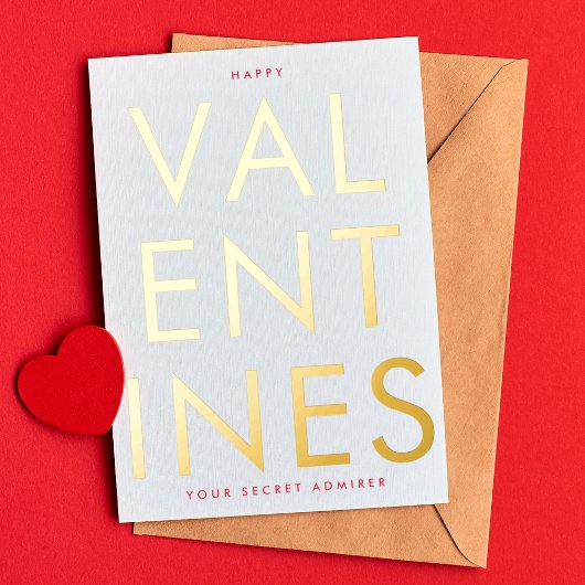 シークレットアドミラーホワイトレッドおもしろいハッピー金ゴールド 箔招待状