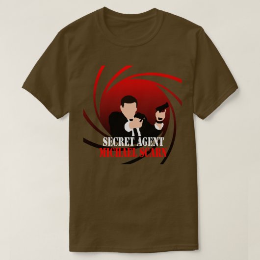 シークレットエージェントカーン Tシャツ (デザイン正面)
