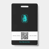 シークレットエージェントスパイバッジ バッジ (裏面)