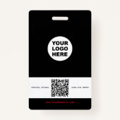 シークレットエージェント企業のスパイバッジ バッジ (裏面)