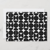 シークレットエージェント誕生日招待状 招待状 (裏面)