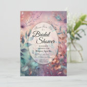 シークレットガーデンイン夕べグローブライダルシャワー 招待状 (スタンド正面)