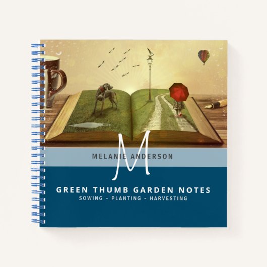 シークレットガーデングリーンサムガーデナーズジャーナル ノートブック (正面)