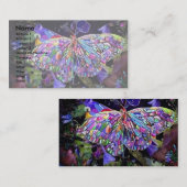 シークレットガーデンバタフライ 名刺 (正面/裏面)