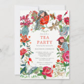 シークレットガーデンバラ&昆虫ベビーシャワー 招待状 (正面)