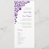 シークレットガーデンパープルフローララブバード結婚ズ プログラム (正面)