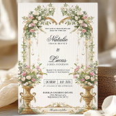 シークレットガーデンフローラアーチ結婚式招待状 招待状