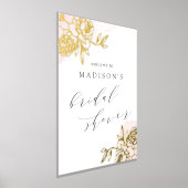 シークレットガーデンブライダルシャワーへようこそ 箔ポスター (レイダウン)