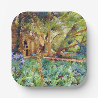 シークレットガーデンプレート ペーパープレート