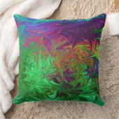 シークレットガーデンモダン抽象芸術枕 クッション (ブランケット)