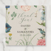 シークレットガーデンワイルドフラワーフレーム2 フェイバータグ (裏面)