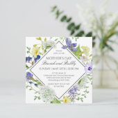 シークレットガーデンワイルドフラワーマザーズデイブランチ 招待状 (スタンド正面)