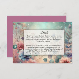 シークレットガーデン夕べグロー エンクロージャーカード