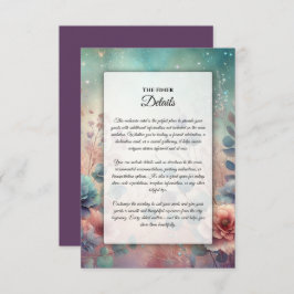 シークレットガーデン夕べグロー エンクロージャーカード