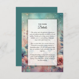 シークレットガーデン夕べグロー エンクロージャーカード