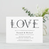 シークレットガーデン婚約パーティ招待状 招待状 (スタンド正面)