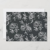 シークレットガーデン婚約パーティ招待状 招待状 (裏面)