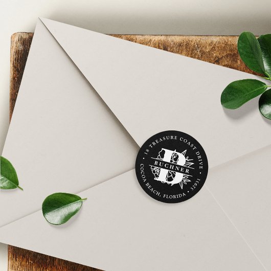 シークレットガーデン差出人住所 ラウンドシール