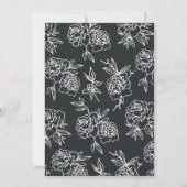 シークレットガーデン日付カードを保存 セーブザデート (裏面)