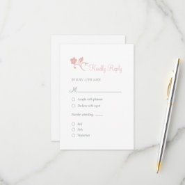 シークレットガーデン赤面フローララブバード結婚ズ 出欠カード