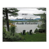 シークレットガーデン12ヶ月の花カレンダー カレンダー (カバー)