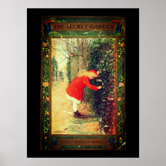 シークレットガーデン1911年ブックカバー |ポスター ポスター (正面)