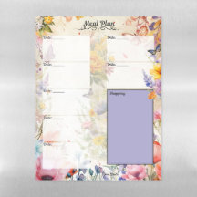 シークレットガーデン7日空白の食事プランナー