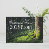 シークレットガーデン + エンチャンテッドフォレスト プロム招待状 招待状 (スタンド正面)