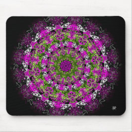 シークレットガーデン(カラフル抽象芸術パターン) マウスパッド