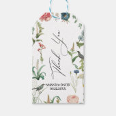 シークレットガーデン ワイルドフラワーズ フレーム サンクスカード ギフトタグ (正面)