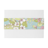 シークレットガーデン 招待状ベリーバンド (裏面例)