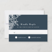 シークレットガーデンRSVPカード 出欠カード (正面)