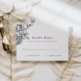 シークレットガーデンRSVPカード 出欠カード