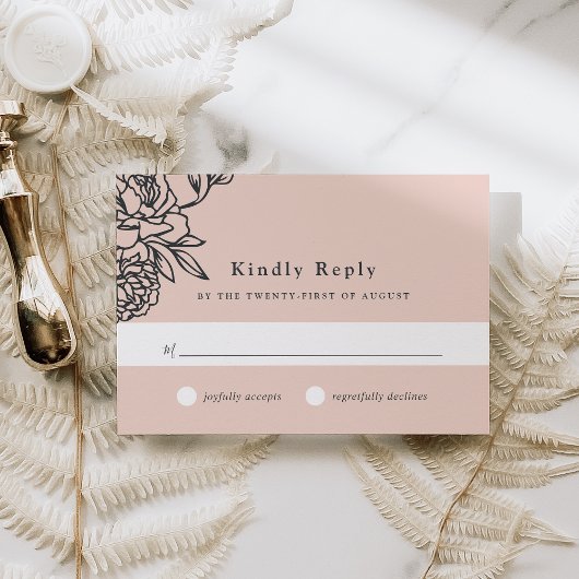 シークレットガーデンRSVPカード 出欠カード