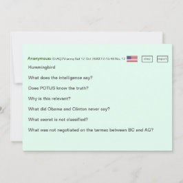 シークレットコード誕生日カード🕵️♂️おもしろい陰謀 カード