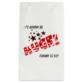 シークレットサプライズユゲ巨大パーティーお祝いギフト スモールペーパーバッグ (正面)