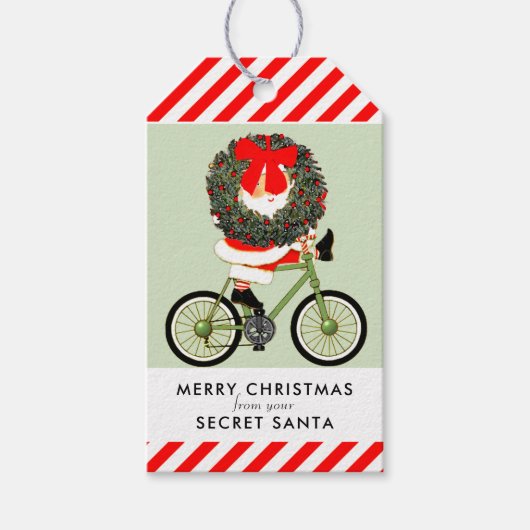 シークレットサンタアイディアギフトラベル ギフトタグ (正面)