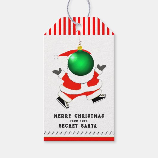 シークレットサンタアイディア ギフトタグ (正面)