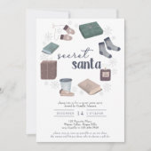 シークレットサンタウィンターリースギフト交換パーティー 招待状 (正面)