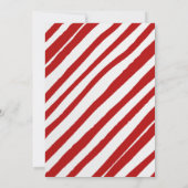 シークレットサンタギフト交換パーティの招待状 招待状 (裏面)