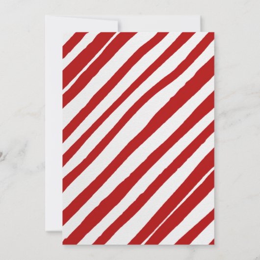 シークレットサンタギフト交換パーティの招待状 招待状 (裏面)