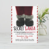 シークレットサンタクリスマスホリデーパーティー 招待状 (スタンド正面)