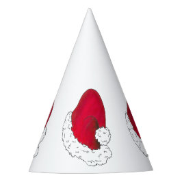 シークレットサンタクロースHo Ho Redクリスマスホリデー パーティーハット