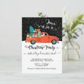 シークレットサンタトラッククリスマスツリーパーティー 招待状 (スタンド正面)