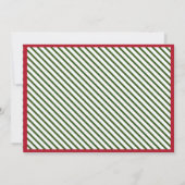 シークレットサンタフェスティバル贈答品交換クリスマスパーティー 招待状 (裏面)