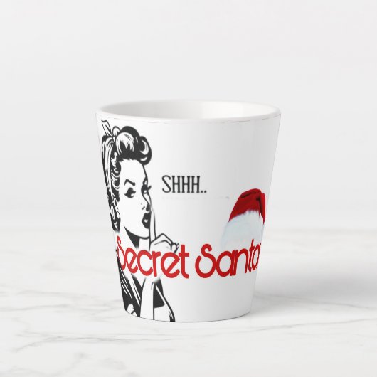 シークレットサンタラテマグ カフェラテマグ (正面)