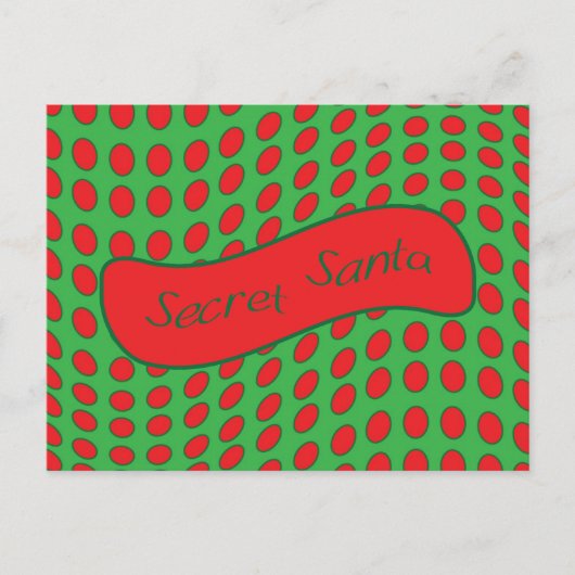 シークレットサンタ シーズンポストカード (正面)